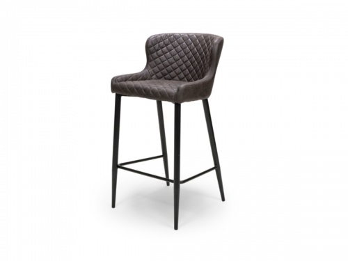 Carlos Grey Bar Stool